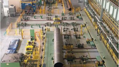 صورة “الغربية للأنابيب” الإماراتية تتسلم مصنع الأنابيب المتطور ذات الأقطار الكبيرة من مجموعة SMS