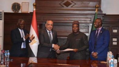 صورة المصريين الأفارقة توقع بروتوكول مع الجمعية النيجيرية المصرية لبحث التعاون المشترك بين القطاع الخاص بالبلدين