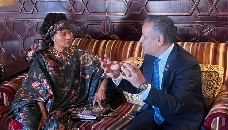 تفاصيل لقاء رئيس جمعية المصريين الأفارقة مع وزيرة خارجية السنغال لزيادة التعاون الاقتصادي