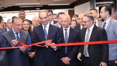 صورة افتتاح المقر الجديد لشركة فودافون للخدمات الدولية بحضور وزير الاتصالات ومحافظ الإسكندرية