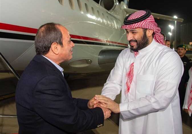 بعد زيارة السيسي.. 10.3 مليار دولار قيمة التجارة بين مصر والسعودية خلال 2022
