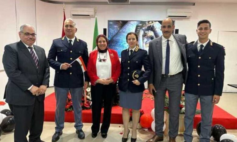 المصريون في إيطاليا يحتفلون بالعيد القومي لمصر في ستاد سان سيرو بميلانو  