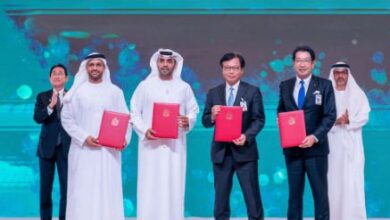 صورة حديد الإمارات وموانئ أبوظبي يوقعان اتفاقية تعاون مع شركات يابانية لإنشاء مجمع حديد منخفض الانبعاثات
