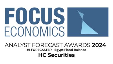 صورة اتش سي تحصل على جائزة أفضل توقع لموازنة مصر 2024 من Focus Economics