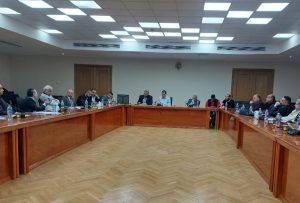 جانب من اجتماع المجلس التصديرى للمفروشات