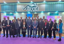 صورة افتتاح الجناح المصري في معرض جلفود دبي