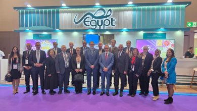 صورة افتتاح الجناح المصري في معرض جلفود دبي