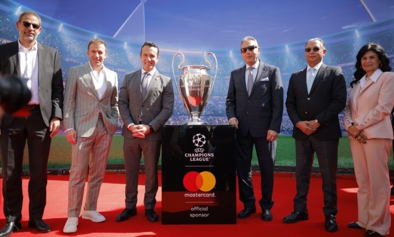 ماستركارد والبنك الأهلي يستضيفان كأس دوري أبطال أوروبا في مصر