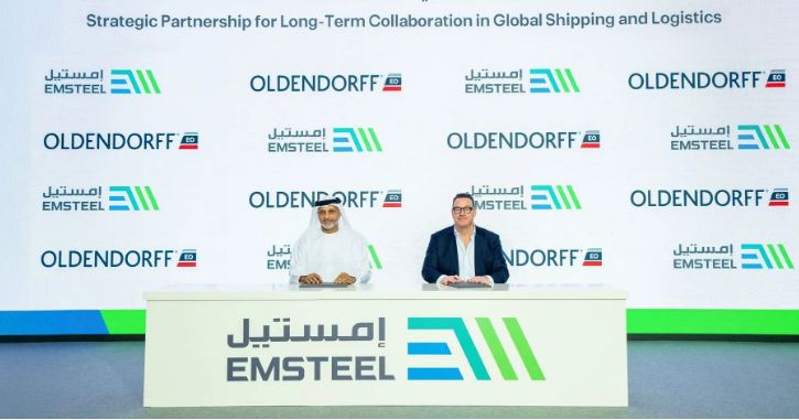 إمستيل توقع اتفاقية مع Oldendorff Carriers للنقل البحري بقيمة 600 مليون درهم